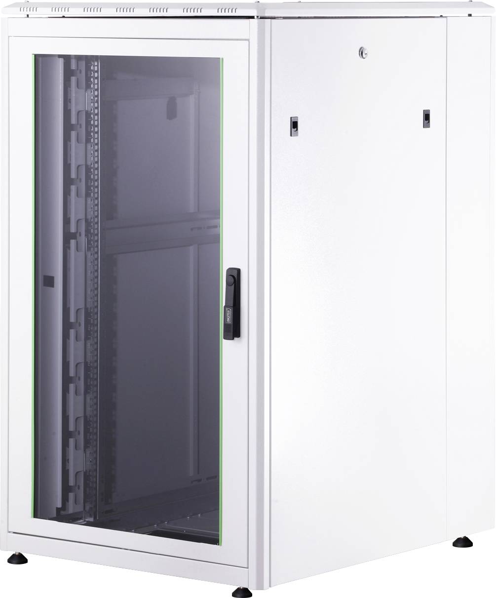 Digitus DN-19 26U-8/10-1 19inch-patchkast (b x h x d) 800 x 1342 x 1000 mm 26 HE Grijs, Grijs-wit (RAL 7035)