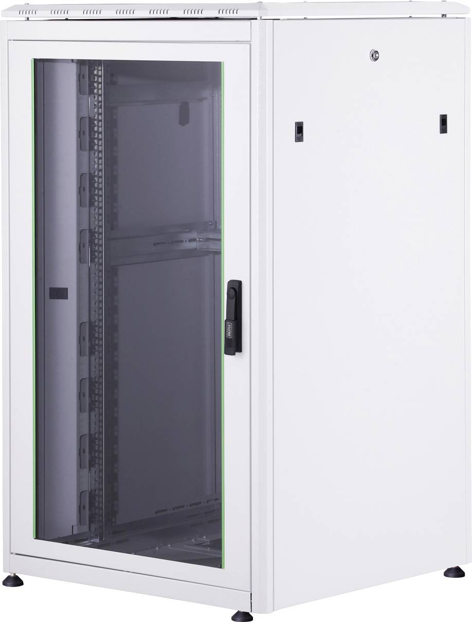 Digitus DN-19 26U-8/8-1 19inch-patchkast (b x h x d) 800 x 1342 x 800 mm 26 HE Grijs, Grijs-wit (RAL 7035)