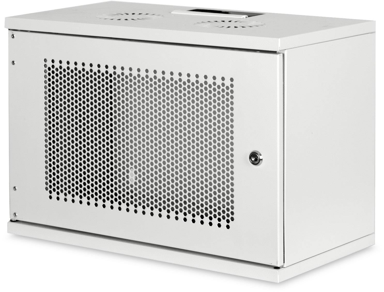 Digitus DN-19-07U-S-PD 19inch-wandkast (b x h x d) 540 x 370 x 400 mm 7 HE Grijs-wit (RAL 7035)