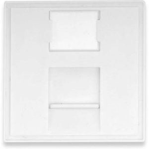 Digitus DN-93802-3-SH Frameplaat Enkelvoudig Wit Digitus DN-93802-3-SH Frameplaat Enkelvoudig Wit