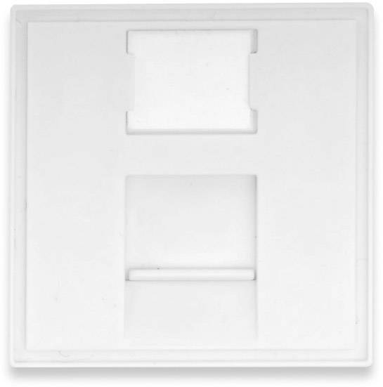 Digitus DN-93802-3-SH Frameplaat Enkelvoudig Wit