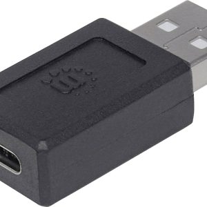 IC Intracom USB 2.0 Adapter [1x USB-A 2.0 stekker – 1x USB-C bus] Adapter 0 mm Stekker past op beide manieren
