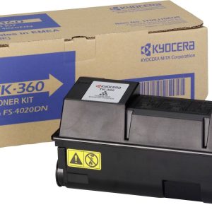 Kyocera Toner TK-360 Origineel Zwart 20000 bladzijden 1T02J20EUC Kyocera Toner TK-360 Origineel Zwart 20000 bladzijden 1T02J20EUC