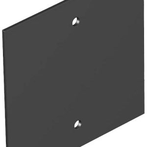 OBO Bettermann T12L P05S 9011 Afdekplaat OBO Bettermann T12L P05S 9011 Afdekplaat