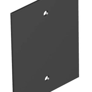 OBO Bettermann T12L P01S 9011 Afdekplaat OBO Bettermann T12L P01S 9011 Afdekplaat