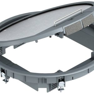 OBO Bettermann GESR9 SR U 7011 Apparaatinzetstuk OBO Bettermann GESR9 SR U 7011 Apparaatinzetstuk