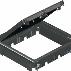 OBO Bettermann GES9 10U 9011 Apparaatinzetstuk OBO Bettermann GES9 10U 9011 Apparaatinzetstuk
