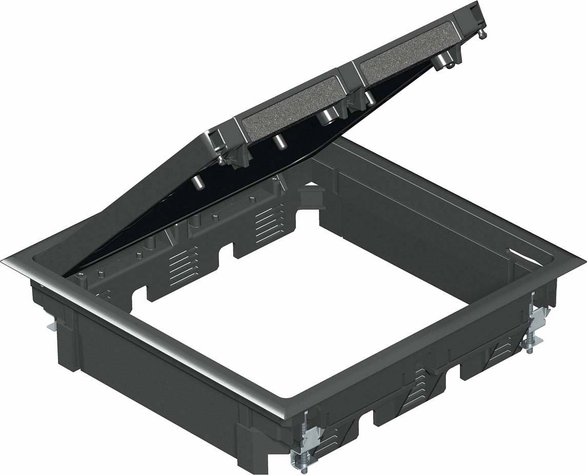 OBO Bettermann GES9 10U 9011 Apparaatinzetstuk