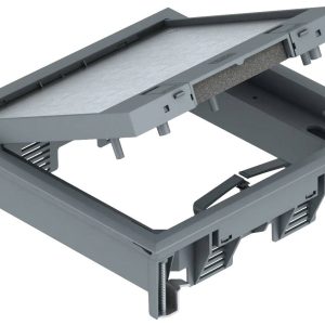 OBO Bettermann GES4-2U10T 7011 Apparaatinzetstuk OBO Bettermann GES4-2U10T 7011 Apparaatinzetstuk