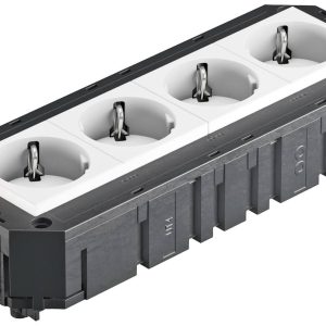 OBO Bettermann UTC4 G W4 RJ45-moduledrager OBO Bettermann UTC4 G W4 RJ45-moduledrager