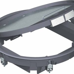 OBO Bettermann GESR9 10U 7011 Apparaatinzetstuk OBO Bettermann GESR9 10U 7011 Apparaatinzetstuk