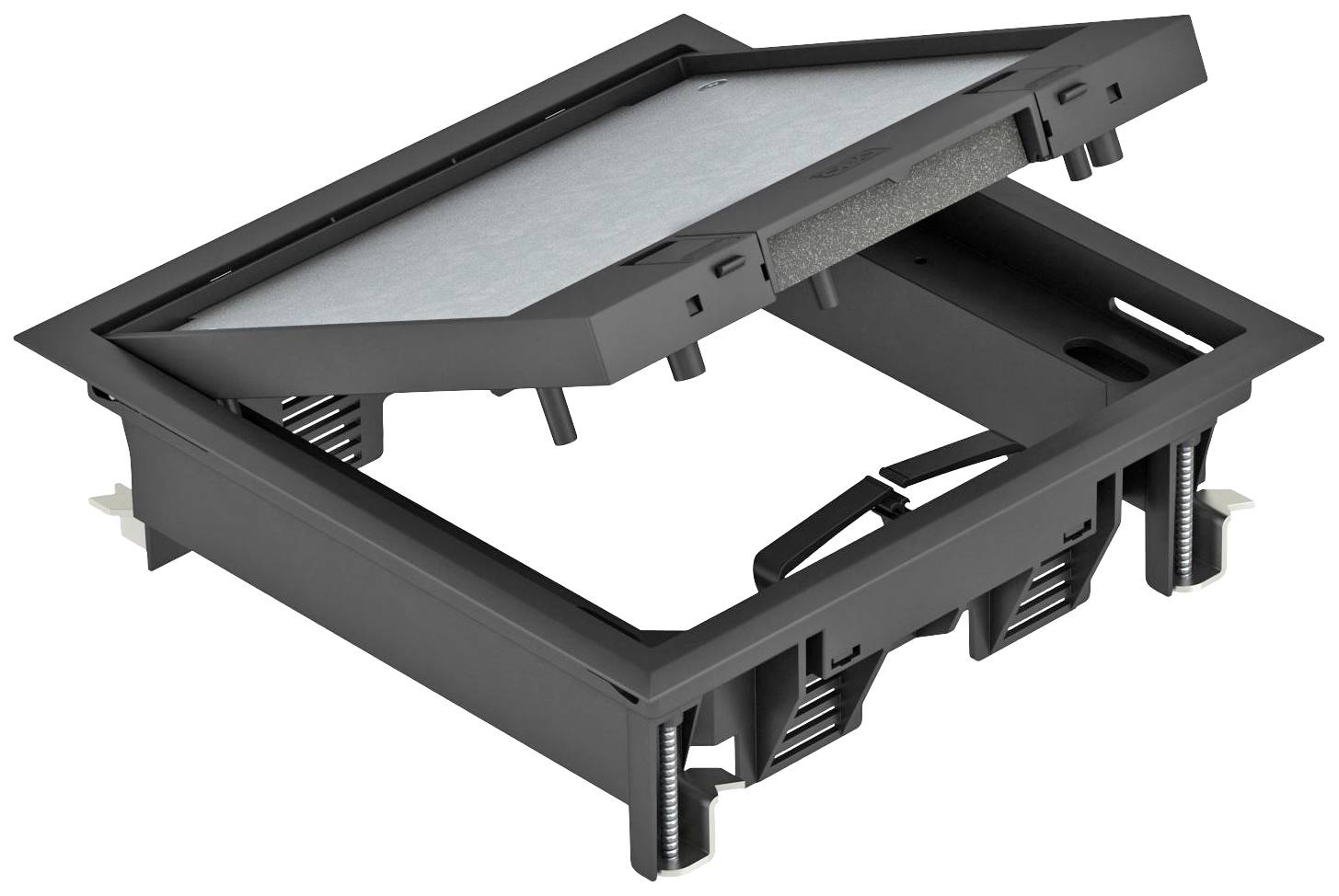 OBO Bettermann GES4-2U10T 9011 Apparaatinzetstuk