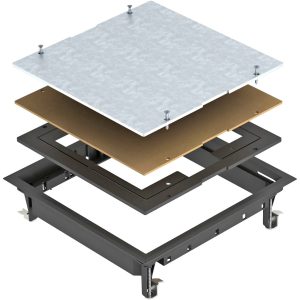 OBO Bettermann ZES9-2 U10T 9011 Aansluitdoosinzetstuk OBO Bettermann ZES9-2 U10T 9011 Aansluitdoosinzetstuk