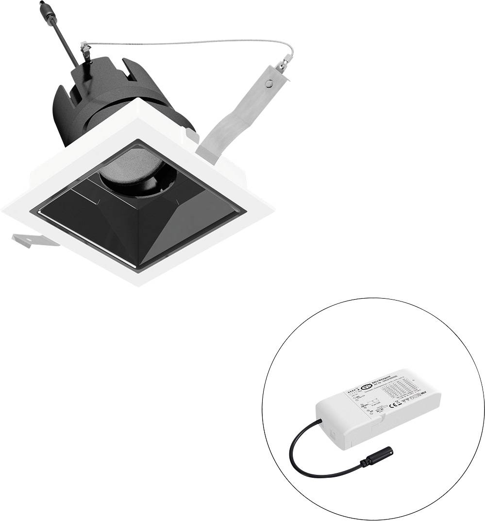 EVN F04R09SM0630L55D F04R09SM0630L55D LED-plafondspot