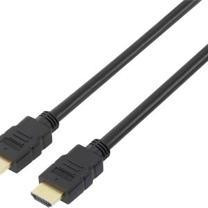 SpeaKa Professional SP-7870112 HDMI-kabel HDMI Aansluitkabel HDMI-A-stekker, HDMI-A-stekker 10.00 m Zwart Audio Return C SpeaKa Professional SP-7870112 HDMI-kabel HDMI Aansluitkabel HDMI-A-stekker, HDMI-A-stekker 10.00 m Zwart Audio Return C