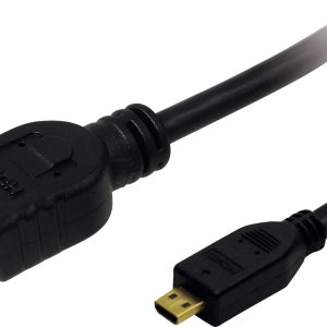 LogiLink CH0031 HDMI-kabel HDMI Aansluitkabel HDMI-A-stekker, HDMI-micro-D-stekker 1.50 m Zwart 4K UHD LogiLink CH0031 HDMI-kabel HDMI Aansluitkabel HDMI-A-stekker, HDMI-micro-D-stekker 1.50 m Zwart 4K UHD