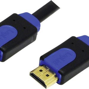 LogiLink HDMI Aansluitkabel HDMI-A-stekker, HDMI-A-stekker 2.00 m Zwart CHB1102 4K UHD HDMI-kabel LogiLink HDMI Aansluitkabel HDMI-A-stekker, HDMI-A-stekker 2.00 m Zwart CHB1102 4K UHD HDMI-kabel