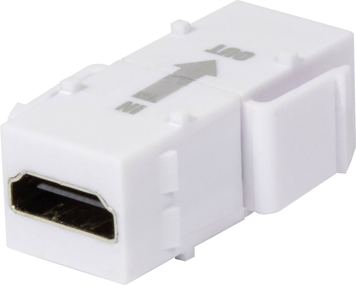 LogiLink NK0014R HDMI-inbouwmodule Keystone 1 stuk(s)