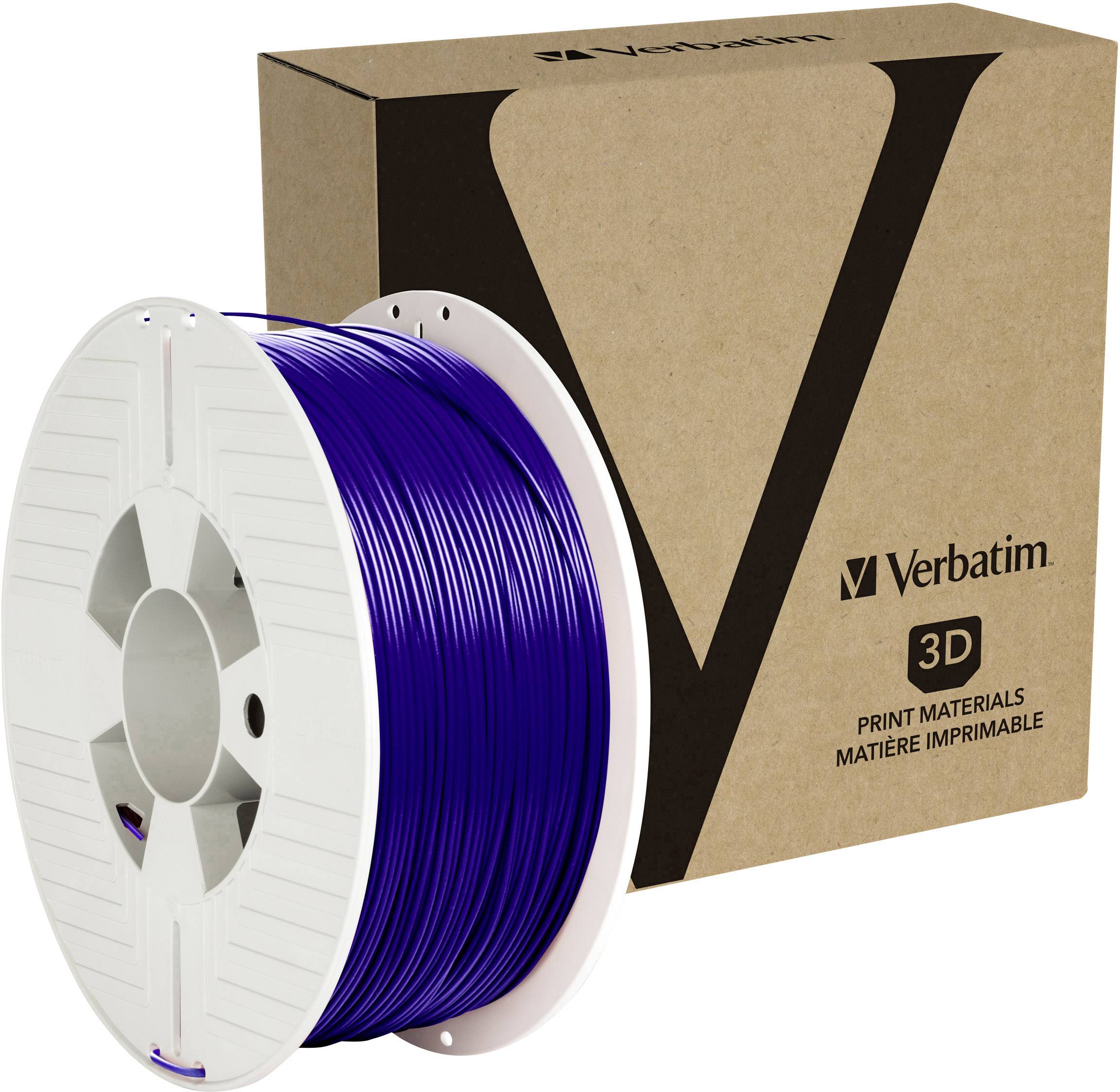 Verbatim 55055 55055 Filament PETG 1.75 mm 1 kg Blauw 1 stuk(s)