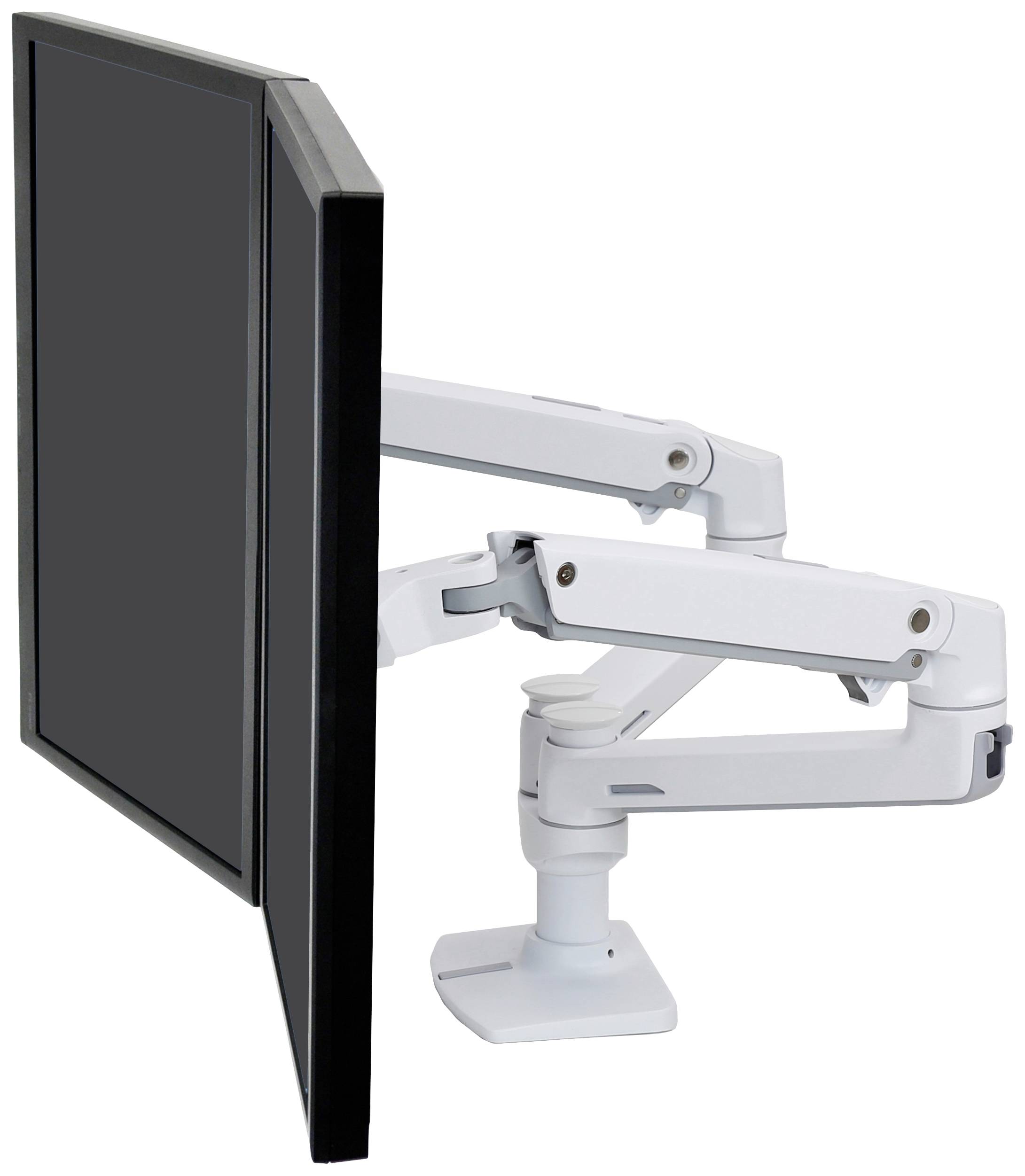 Ergotron LX Dual Arm Side by Side Desk Mount Monitor-tafelbeugel Aantal monteerbare displays: 2 Display(s) 38,1 cm (15")