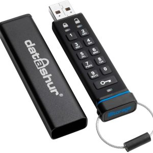 iStorage datAshur® USB-stick 8 GB Zwart IS-FL-DA-256-8 USB-A 2.0