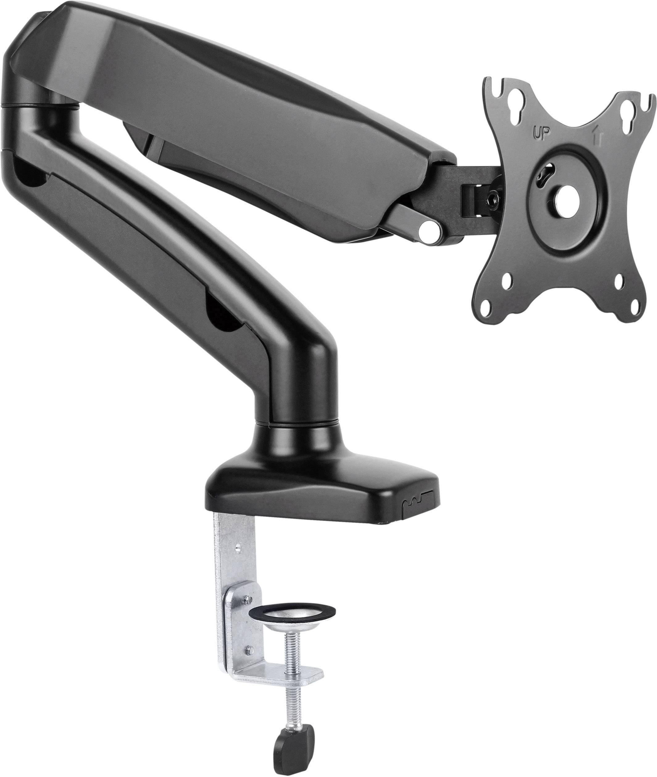 ICY BOX IB-MS303-T, Monitorständer mit Tischhalterung für ein Monitor bis zu 27" (68 cm) Monitor-tafelbeugel Aantal mont