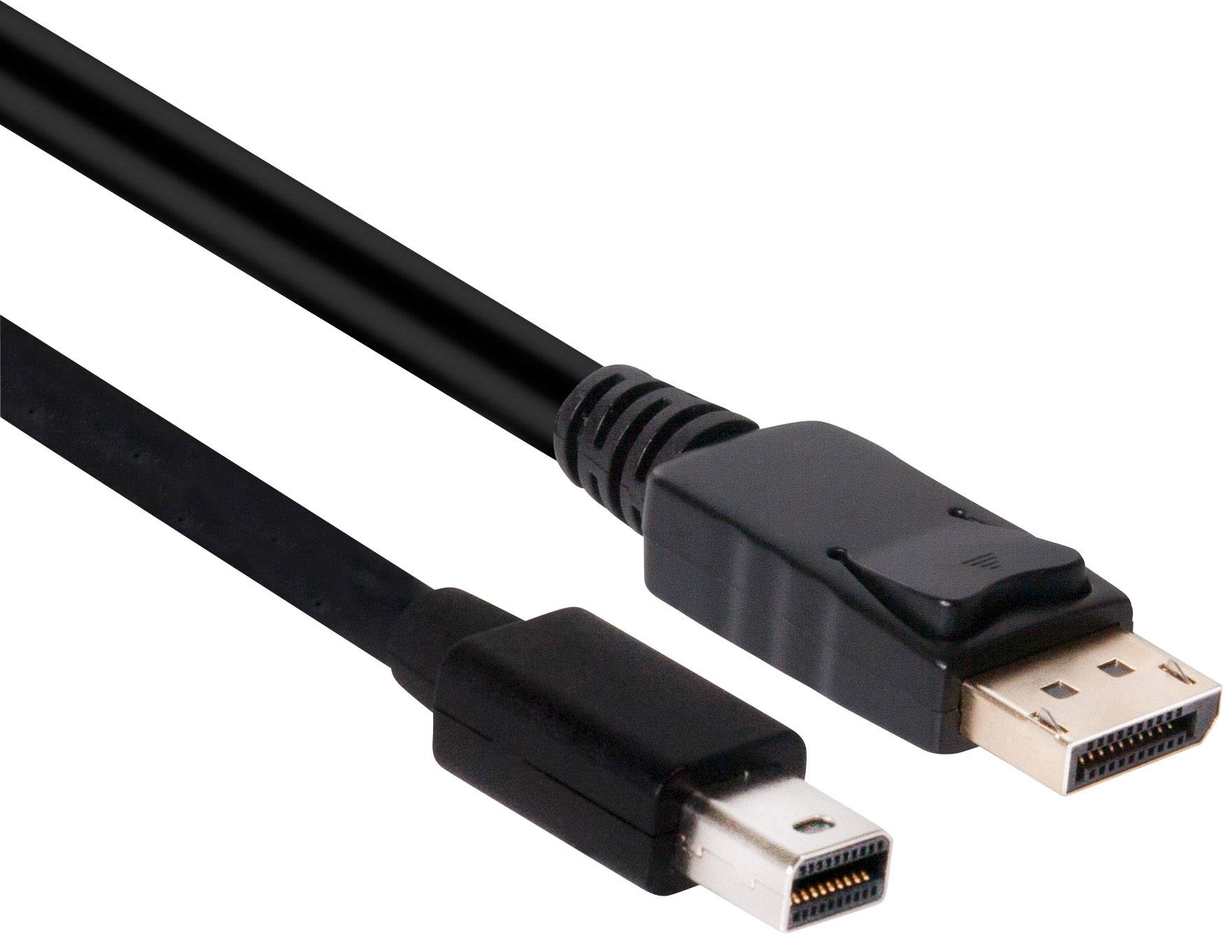 club3D CAC-2163 DisplayPort-kabel Mini-displayport / DisplayPort Adapterkabel Mini DisplayPort-stekker, DisplayPort-stek