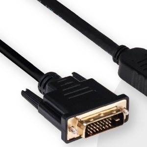 club3D CAC-1211 DVI-kabel DVI / HDMI Adapterkabel DVI-D 24+1-polige stekker, HDMI-A-bus 2.00 m Zwart club3D CAC-1211 DVI-kabel DVI / HDMI Adapterkabel DVI-D 24+1-polige stekker, HDMI-A-bus 2.00 m Zwart