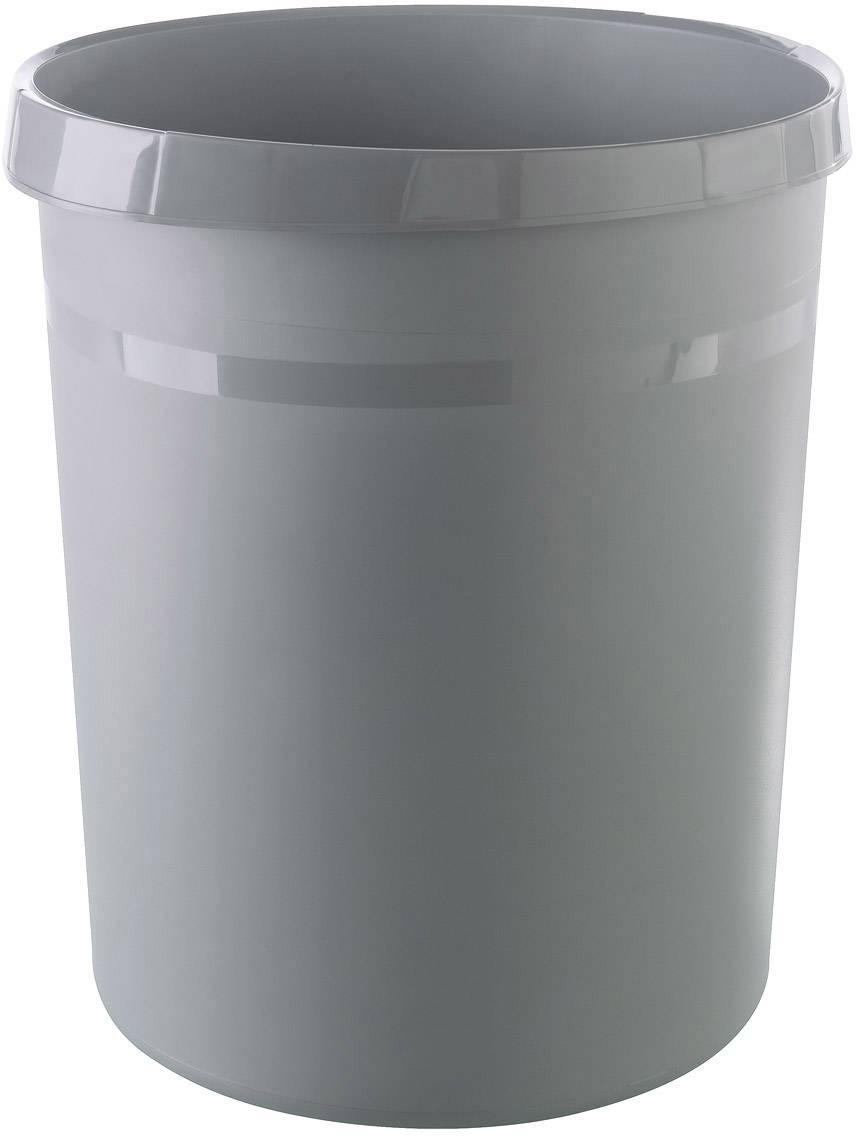 HAN GRIP KARMA 18198-19 Prullenbak 18 l Kringloop kunststof Eco-donkergrijs 1 stuk(s)