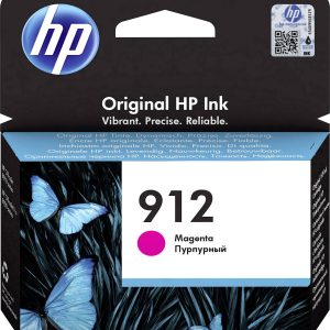 HP 912 Inktcartridge Origineel Magenta 3YL78AE Inkt HP 912 Inktcartridge Origineel Magenta 3YL78AE Inkt