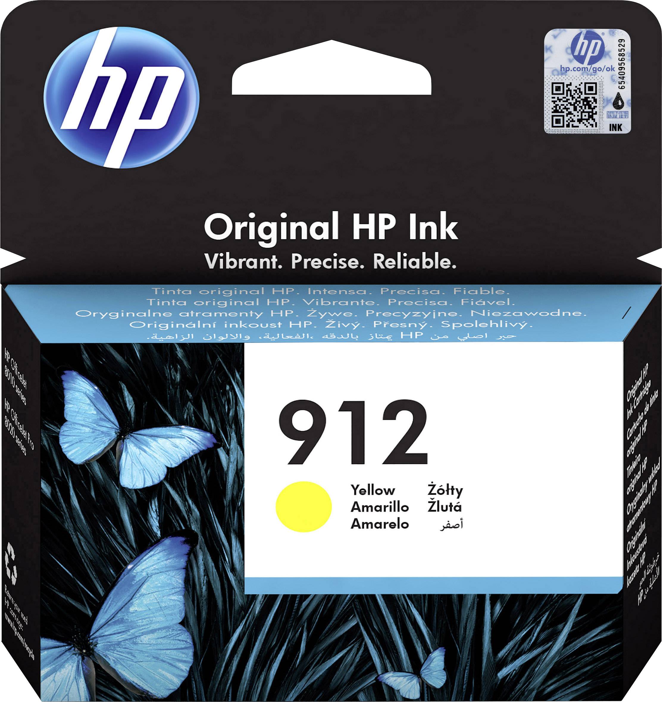 HP 912 Inktcartridge Origineel Geel 3YL79AE Inkt