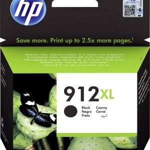 HP 912XL Inktcartridge Origineel Zwart 3YL84AE Inkt HP 912XL Inktcartridge Origineel Zwart 3YL84AE Inkt