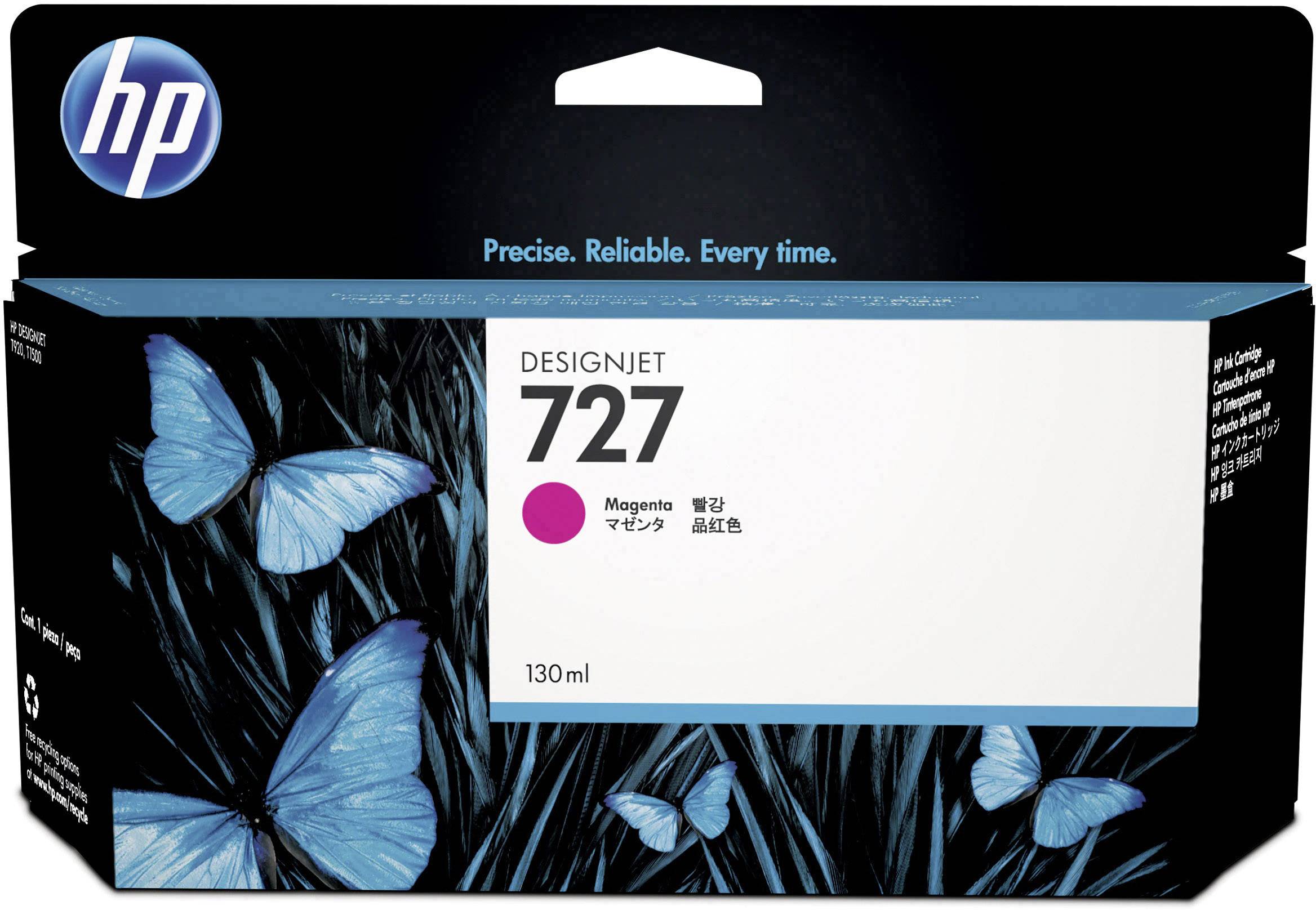 HP Inktcartridge 727 Origineel Magenta 130 ml B3P20A 1 stuk(s)