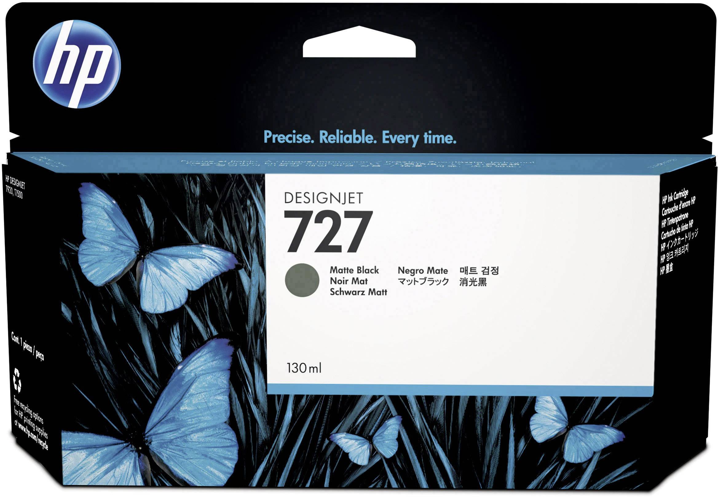 HP Inktcartridge 727 Origineel Matzwart 130 ml B3P22A 1 stuk(s)