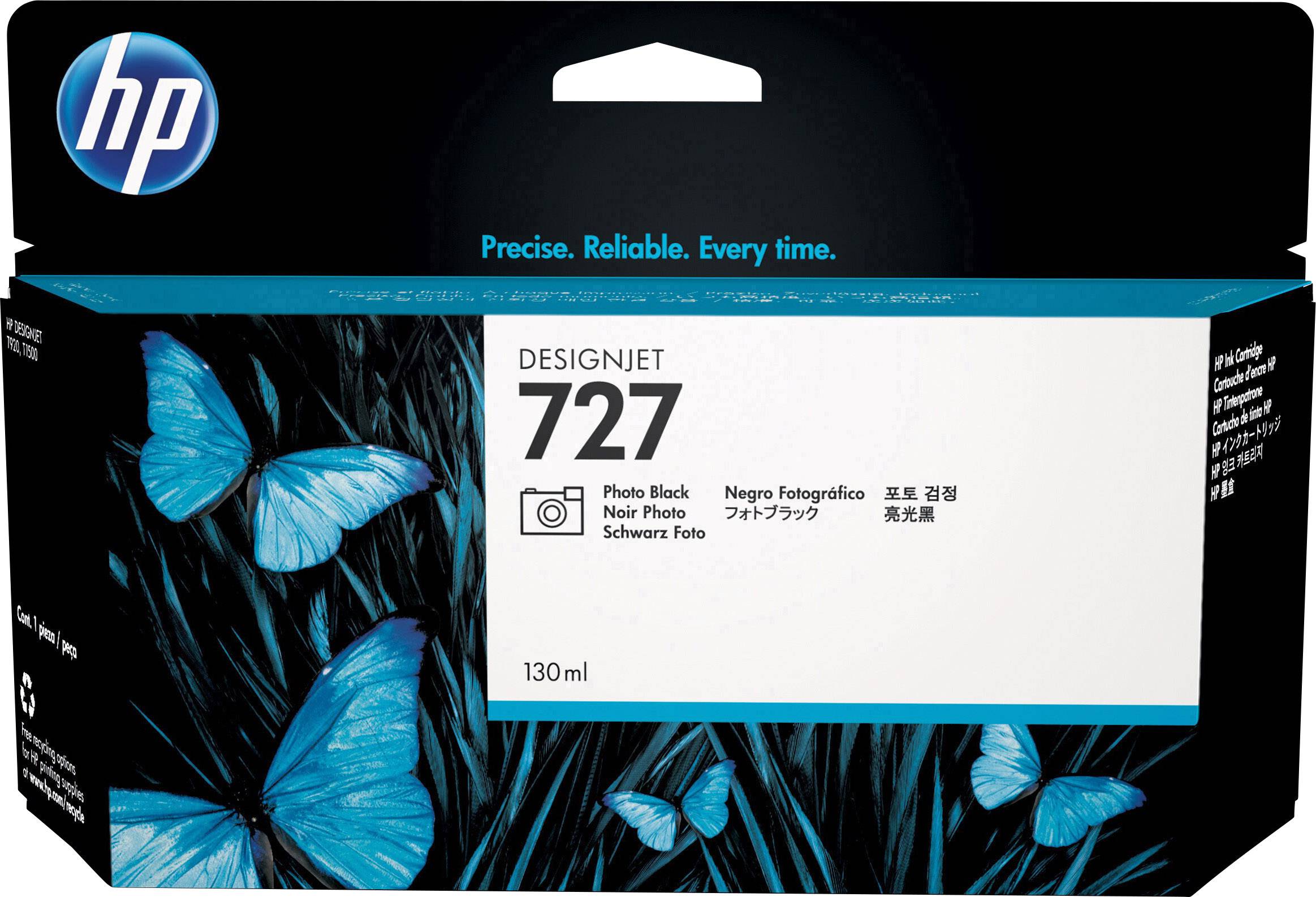 HP Inktcartridge 727 Origineel Foto zwart 130 ml B3P23A 1 stuk(s)