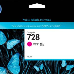 HP Inktcartridge 728 Origineel Magenta 130 ml F9J66A 1 stuk(s)