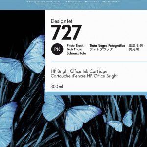 HP Inktcartridge 727 Origineel Zwart 300 ml F9J79A 1 stuk(s)