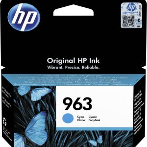 HP 963 Inktcartridge Origineel Cyaan 3JA23AE Inkt HP 963 Inktcartridge Origineel Cyaan 3JA23AE Inkt