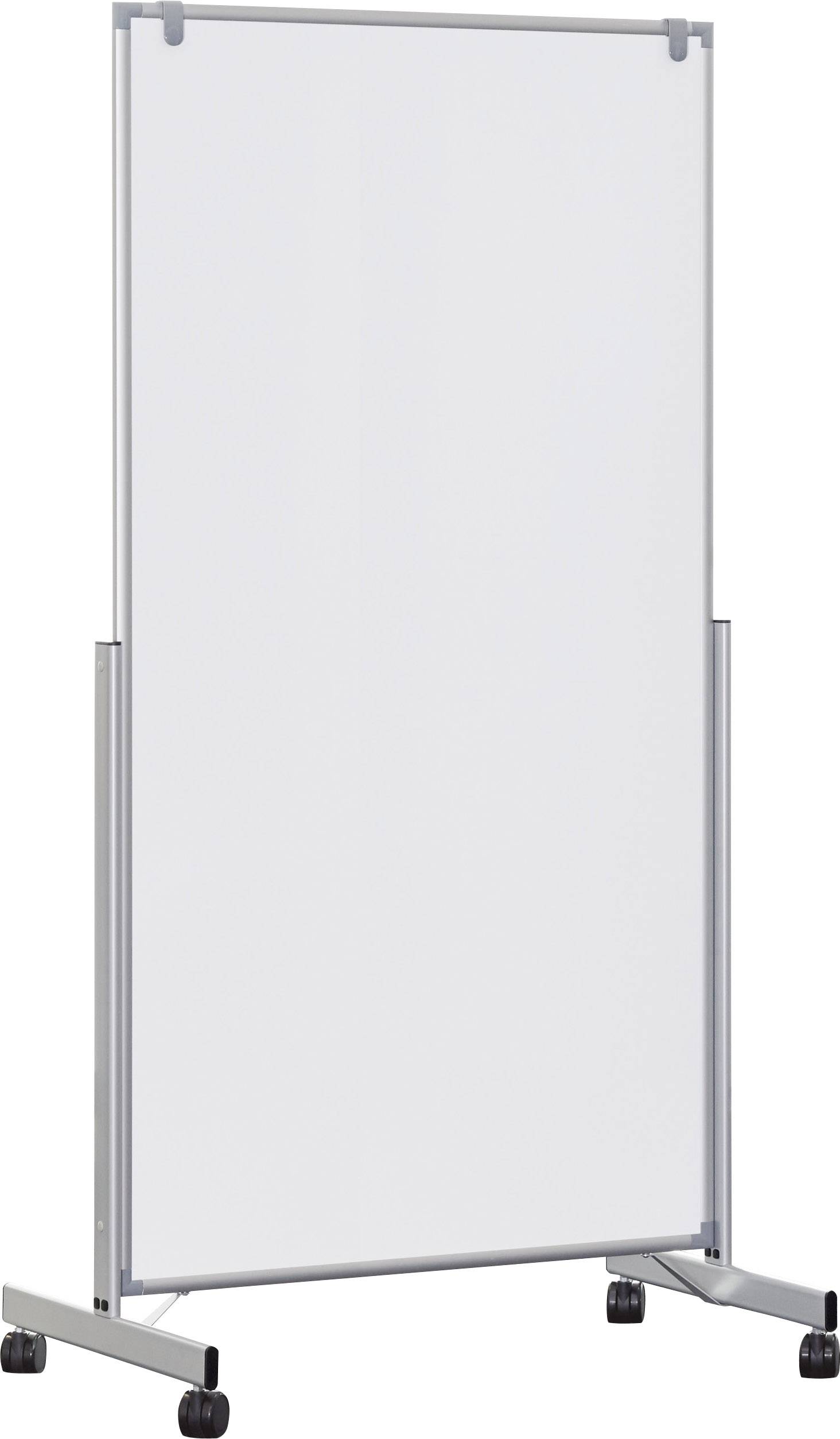 Maul Mobiel whiteboard MAULpro easy2move (b x h) 1000 mm x 1800 mm Wit Kunststof coating Aan beide zijden te gebruiken,
