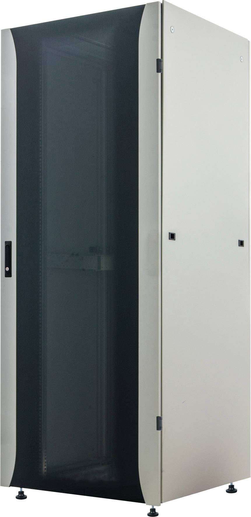 Intellinet 19" Netzwerkschrank Premium Line 42HE 2033x600x800mm Flatp Traglast 2000kg grau 19inch-patchkast (b x h x d)