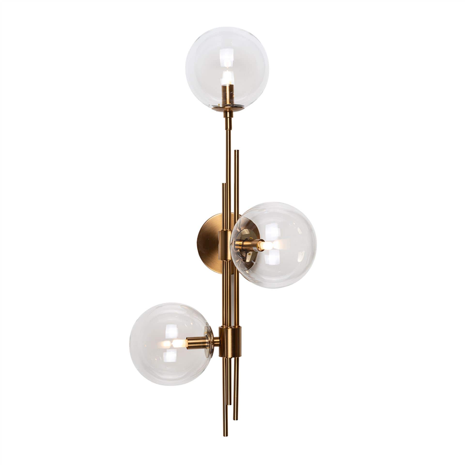 Richmond Wandlamp Davine – Brushed Gold