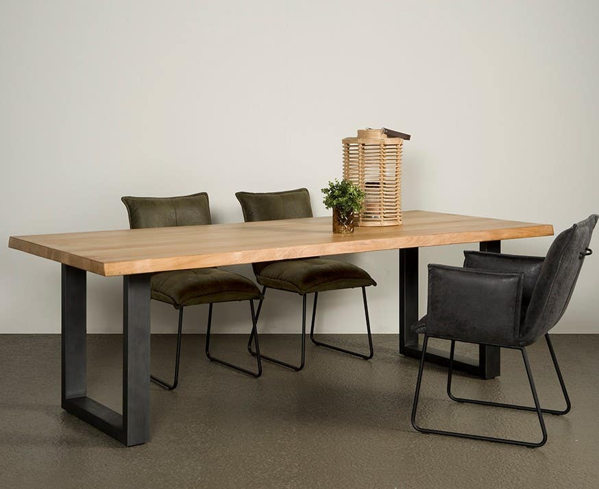 Tower Living Eettafel Ultimo Naturel-160cm