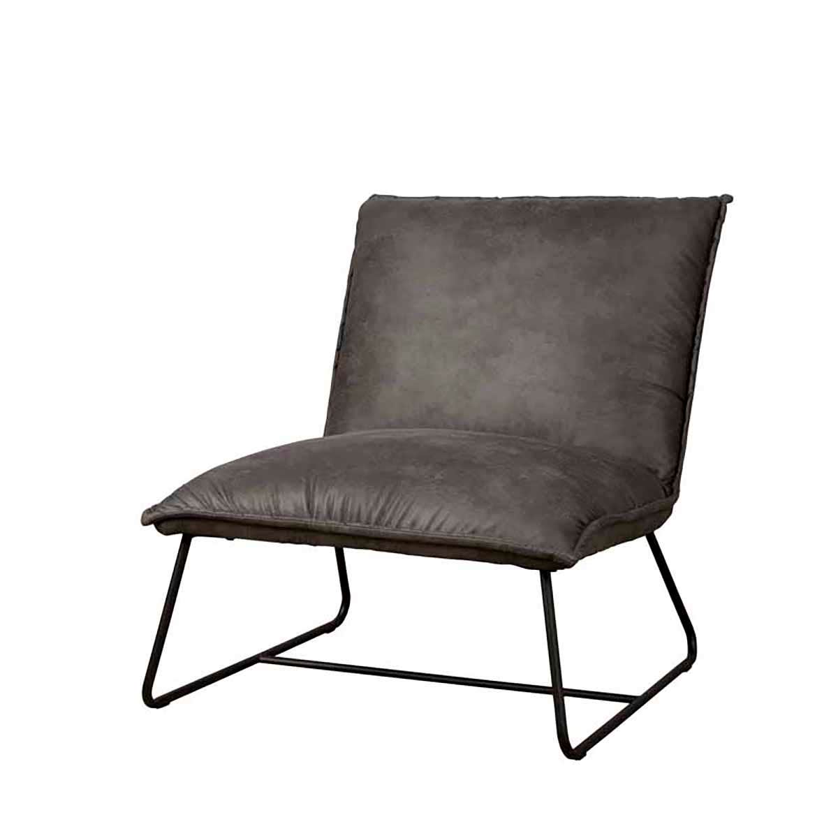 Tower Living Fauteuil Vilar - Antraciet