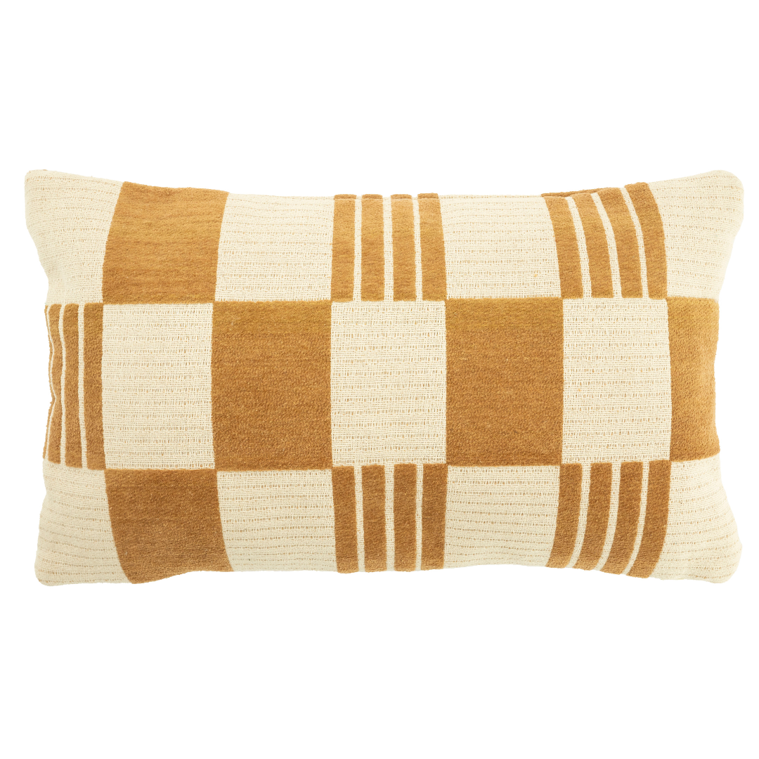 By-Boo Kussen Twist 35×55 – Mosterd