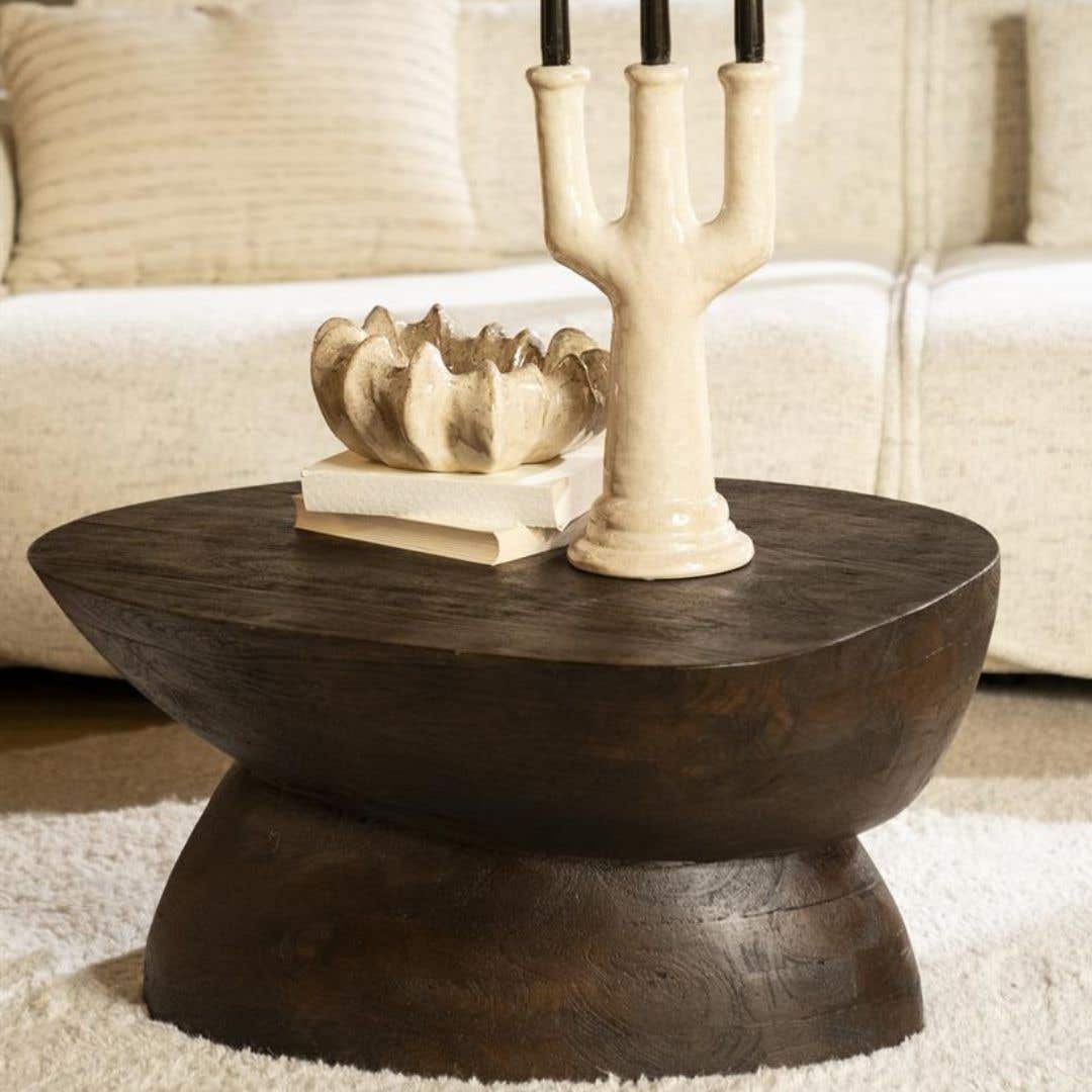 By-Boo Salontafel Cobble – Bruin