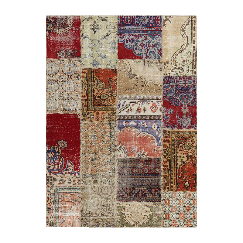 Vloerkleed Sohran Patchwork – Vintage