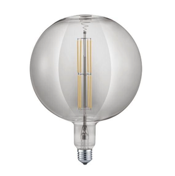 Trio Lighting ledlamp ø20cm Smoke Grey E27 8W