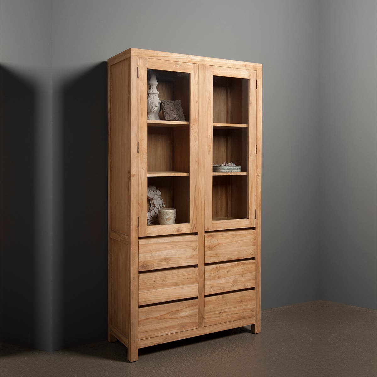 Tower Living Vitrinekast Corona – 2drs