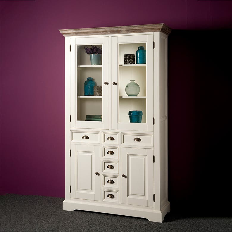 Tower Living Vitrinekast Fleur – 115 cm