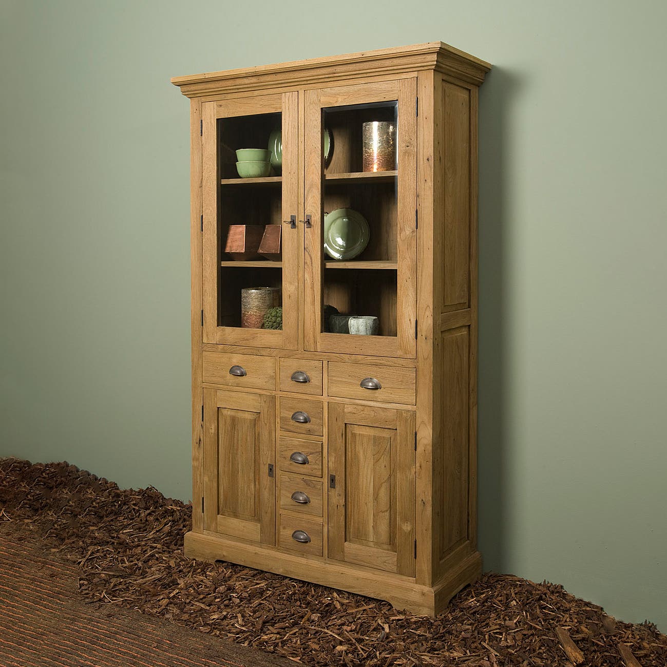 Tower Living Vitrinekast Bologna – 115 cm